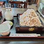 小西屋 - もりそば中 正式メニューには無いらしいが、オヤジさんが薦めてくれた。