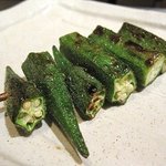 鳥しき - オクラ