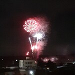 とんかつ専門店 とんくん - 綺麗な花火も見られて大満足