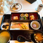 メインダイニングルーム 三笠 - 茶粥定食(白米も選べます)