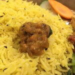 インド料理 パリワル - 朝ごはんに食べたくなる納豆アチャールご飯♪