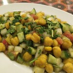 インド料理 パリワル - いつもおいしいチャナサラダ(¥540)