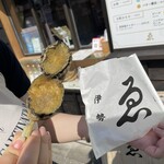 ゑびや商店 あわび串屋台 - 