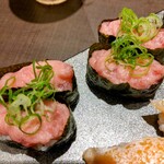 寿司しゃぶしゃぶ ゆず庵 - ねぎとろ