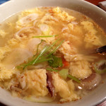 元氣七輪焼肉 牛繁 - ふんわり卵と野菜のクッパ　（スモール）　390円