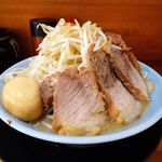 ラーメン 盛太郎 - チャーシュー麺　1,000円（野菜マシマシ、薄味）