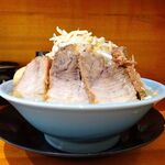 ラーメン 盛太郎 - チャーシュー麺　1,000円（野菜マシマシ、薄味）