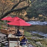 鶴仙渓　川床 - 