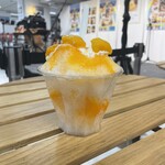 のぼりや - 沖縄産マンゴーかき氷　1320円