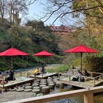 鶴仙渓　川床 - 