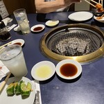 月波　炭火焼肉 - 