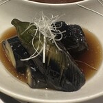 よし都 - 茄子の煮浸し