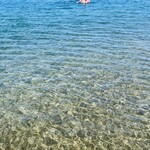 ぐゎらん洞 - 朝ラーの後は、透明度の高い、柏崎市・椎谷海浜公園で海水浴。シュノーケリングで、河豚・鱚・ボラ・イシダイ（シマダイ）等が見れました (*´▽`*)♪