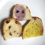 ブランジェ浅野屋 - 軽井沢シリーズ断面アップ これは切れ端だけを集めた商品であって、本来のものはこの形ではありません