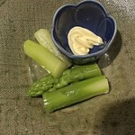 よし都 - 茹でアスパラ