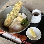 手打ちうどん ヤマエ - ちく玉ぶっかけ(冷)