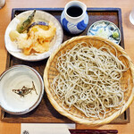 蕎麦 つづら - 天ぷらせいろ