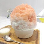 埜庵 - こちらはすいか。種も見えますね