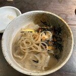 炭火焼肉 焼きしゃぶ にく式 - ⑮冷麺