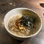 炭火焼肉 焼きしゃぶ にく式 - 冷麺