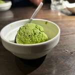 炭火焼肉 焼きしゃぶ にく式 - アイスクリーム（抹茶）