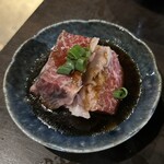 炭火焼肉 焼きしゃぶ にく式 - ⑫和牛ハラミあつ