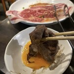 炭火焼肉 焼きしゃぶ にく式 - ⑬焼きシャブカルビ