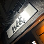 炭火焼肉 焼きしゃぶ にく式 - 店舗看板