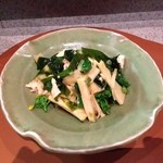 Nara - 筍と生湯葉のサラダ