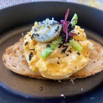 The St. Regis - トリュフとキャビアのオムレツ　めちゃ美味しい