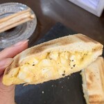 イツキ コーヒーロースタリー - モーニングセット たまご・浅煎りコーヒー680円