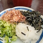 松本蕎麦店 - 薬味がたっぷり