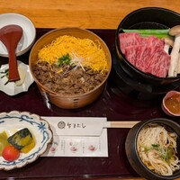 すき焼きと牛まぶし ももしき - 