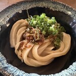 手打ちうどん ヤマエ - 青唐しょうゆうどん(冷)