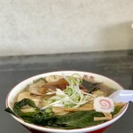 らー麺　Do・Ni・Bo - 朝ラー全のせ950円を太麺に変更50円