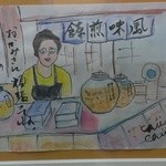 風間商店 - 「ちい散歩」で、ちいさんが書いてくれた絵