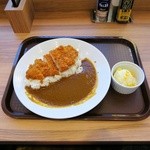 カレーの王様 - 極旨ロースカツカレー＋ポテトサラダ