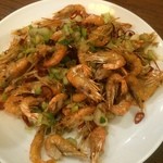 龍華飯店 溝ノ口店 - 小エビの唐揚げ