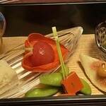 京の料亭 千寿閣 - 前菜