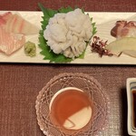 京の料亭 千寿閣 - 向付