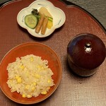 京の料亭 千寿閣 - 食事