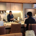 すしやのたい悟 - カウンターは７人入ってました」。