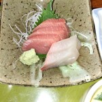 富久光 - 定食の刺身