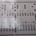 鮨　しらはた - お酒