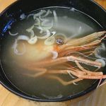 鮨　しらはた - 海老汁