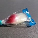 鮨　しらはた - お子様特典の寿司飴