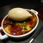 エクアトゥール - 26年4月　ラベンダーでマリネしたオレンジとパイナップルのブリュレ、キルシュのアイス