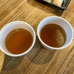 神戸ビフテキ亭デリ - サービスのオニオンスープ