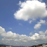 インデアンレストラン  ニューミラ - まだまだ昼間は夏空