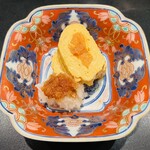 蓬左茶寮 - 雲丹巻き玉子